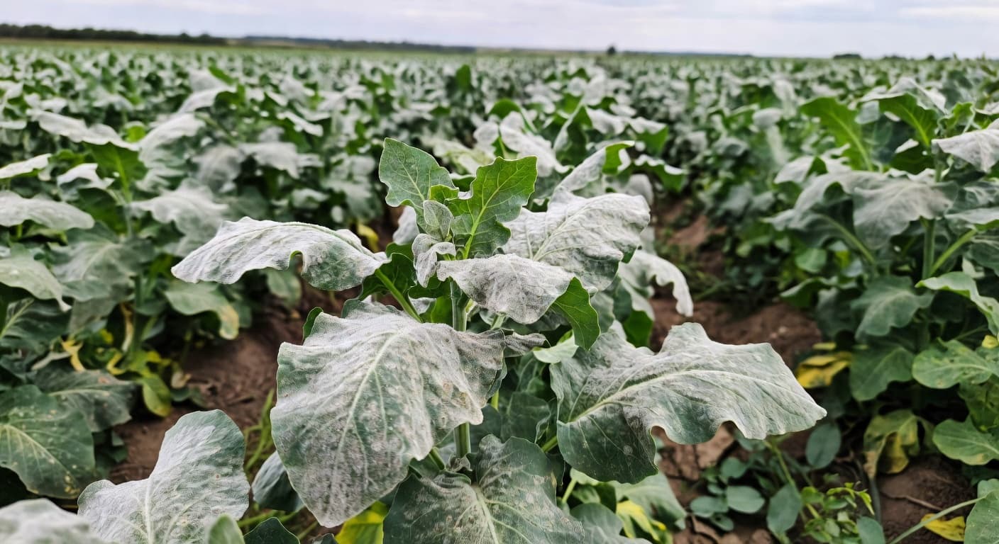 Mączniak rzepaku: skuteczne środki i zwalczanie