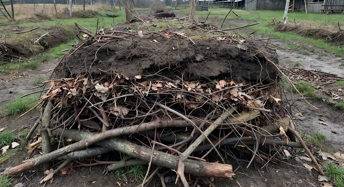 grządka permakulturowa – Jak zbudować podwyższoną grządkę hugelkultur krok po kroku