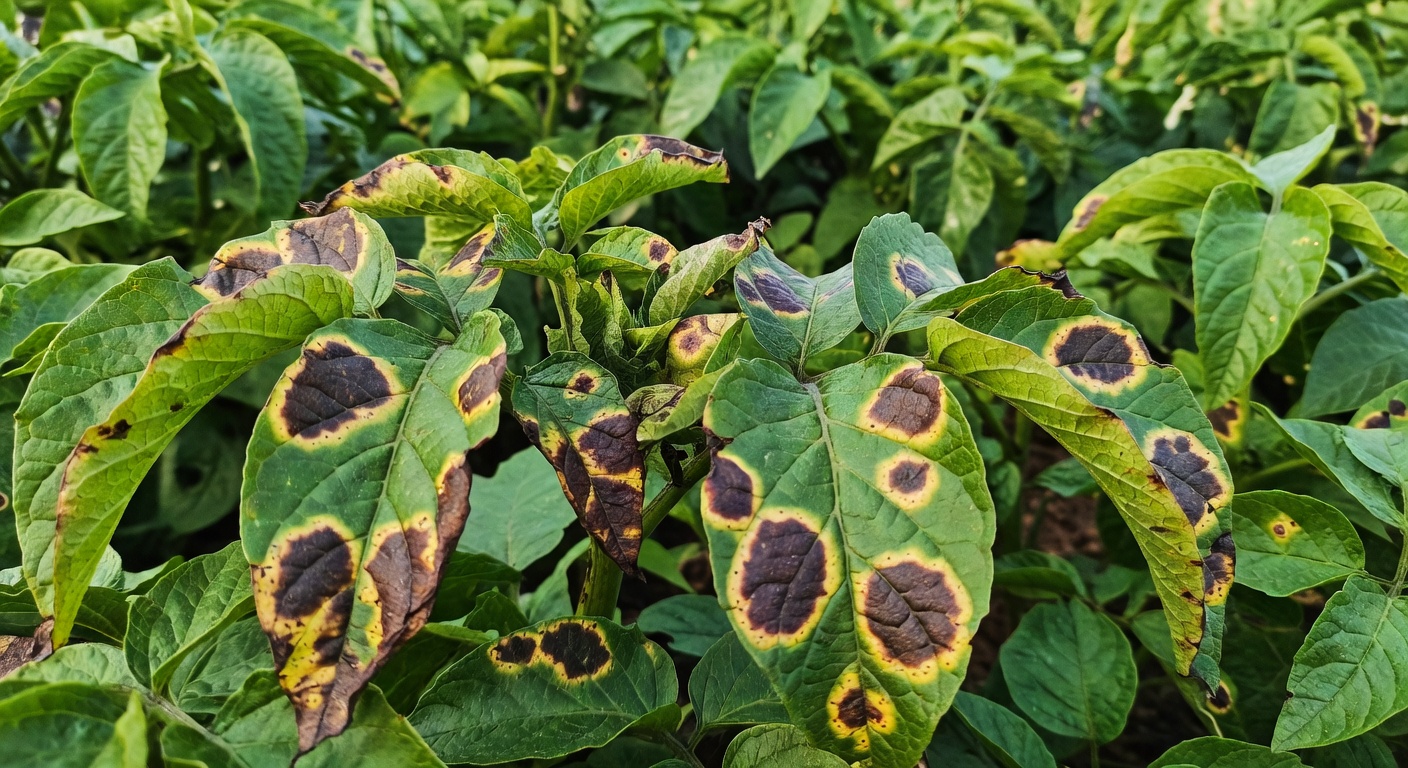 Alternarioza ziemniaka — choroba