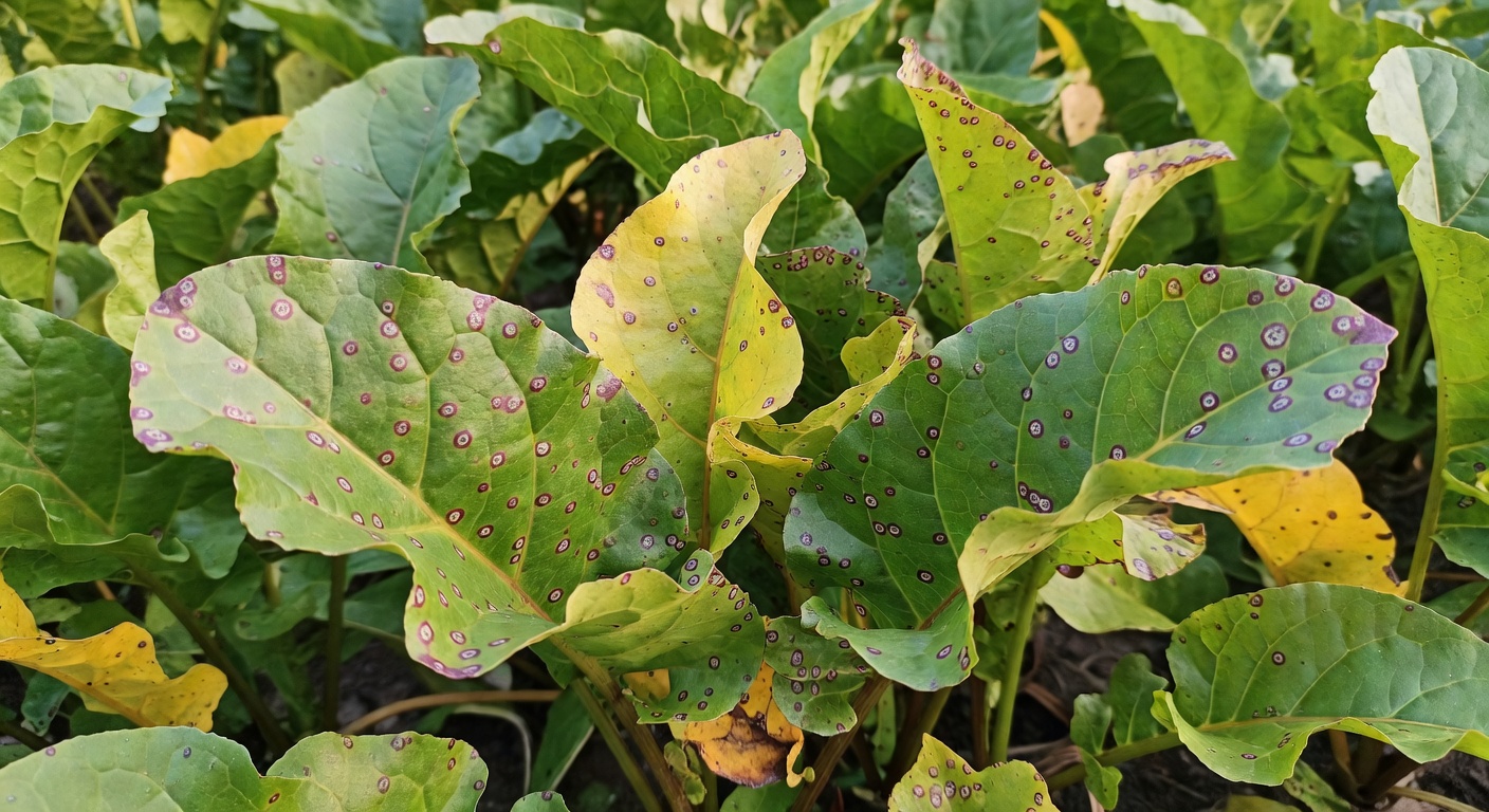 Chwościk buraka — choroba