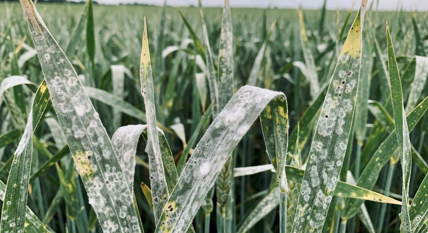Mączniak prawdziwy zbóż i traw — choroba