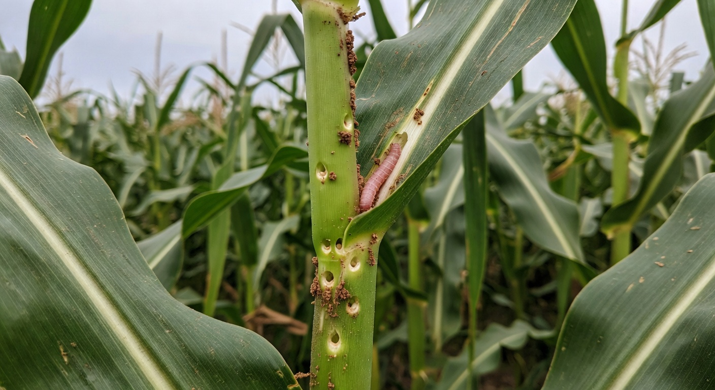 Omacnica prosowianka — szkodnik