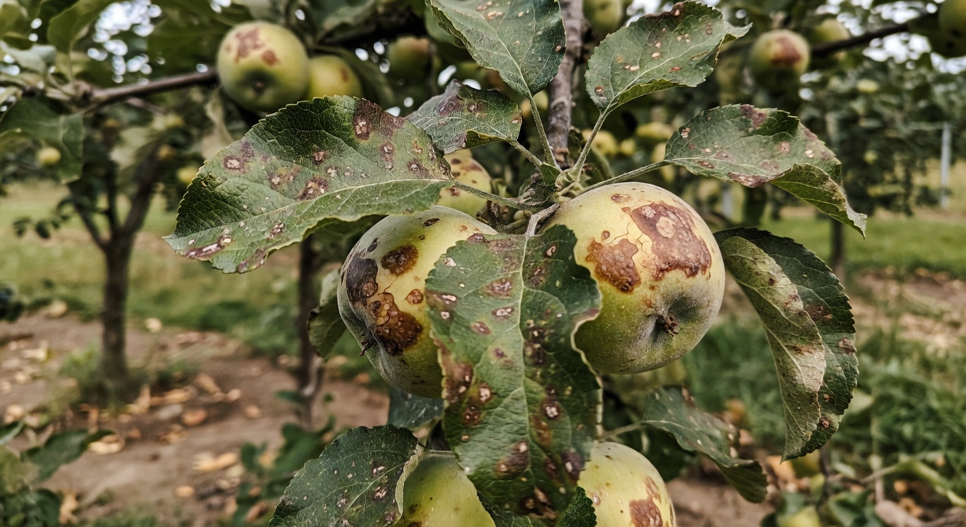 Parch jabłoni — choroba