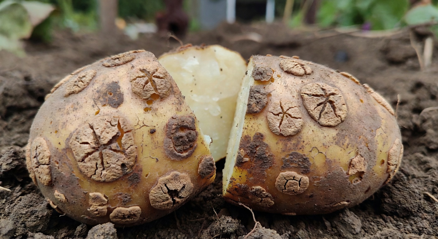 Parch zwykły ziemniaka — choroba